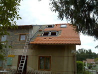 Montáž střešních oken Velux